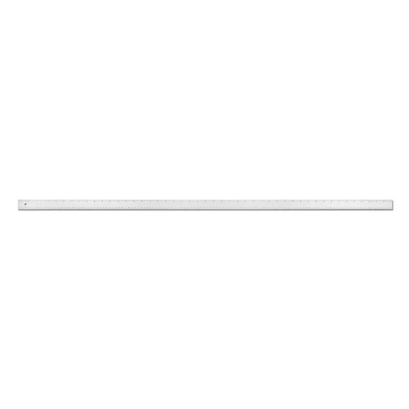 Alumicolor Aluminum Standard Straight Edge with Non-Slip Back, 48IN, Silver 48 Inch