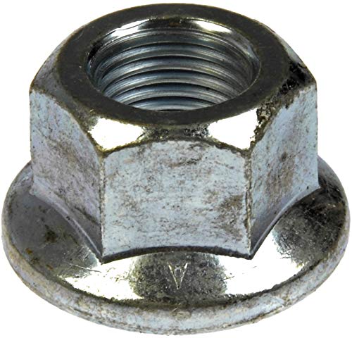 Dorman 611-054 Wheel Nut 9/16-18 Flanged Flat Face - 7/8 In. Hex, 5/8 In. Length Compatible with Select AM General Models, 10 Pack