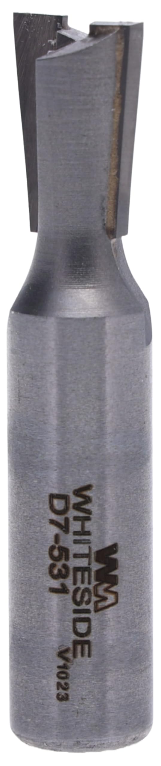 Whiteside D7-530 7 Degree Angle Dovetail Router Bit: 17/32 Inch Large Diameter, 3/4 Inch Cut Depth, 1/4 Inch Shank, 2-1/4 Inch Overall Length