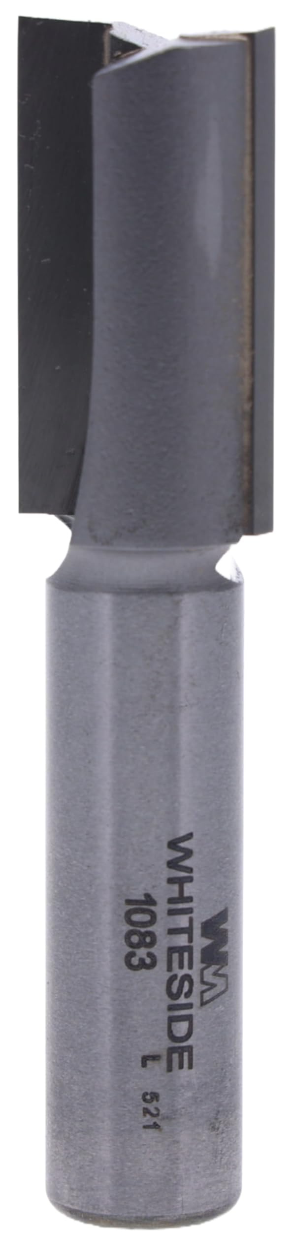 Whiteside Router Bits 1083 Straight Bit with 11/16-Inch Cutting Diameter and 1-1/4-Inch Cutting Length