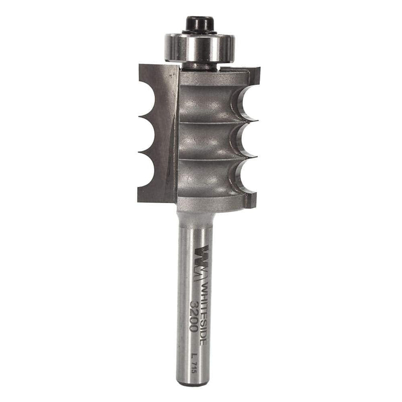 Whiteside Router Bits 3200 Multi-Beading Bit with 1/8-Inch Radius, 7/8-Inch Large Diameter and 1-Inch Cutting Length