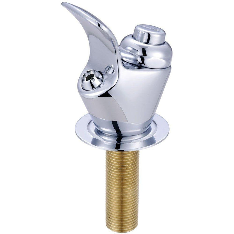 Central Brass 360 Drinking Faucet in Chrome Commercial Quality Easy 3-Step Installation Drinking Fountain Bubbler Brass Mouth Guard