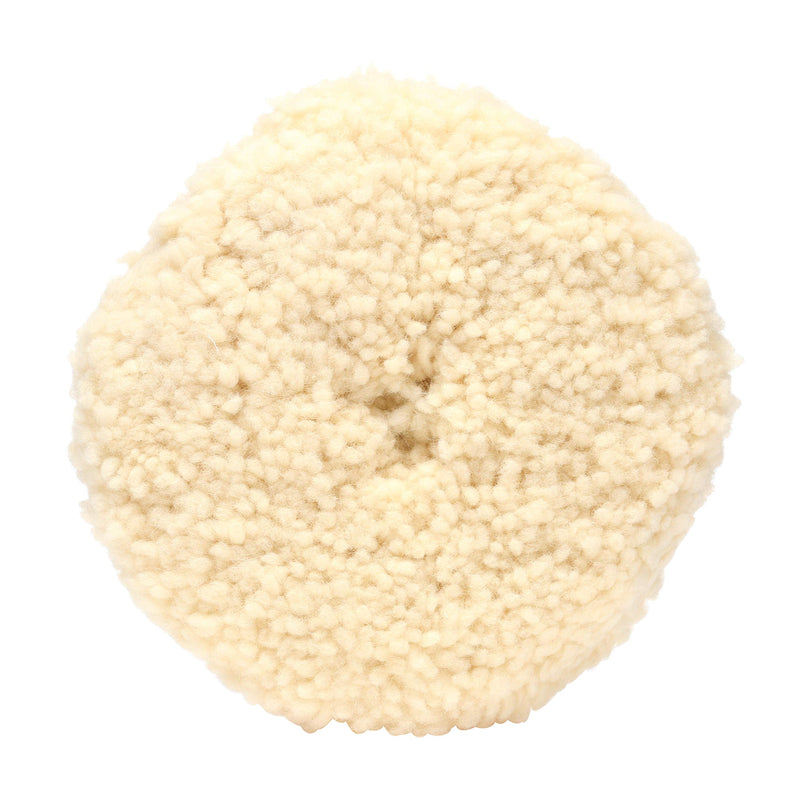 3M Wool Compounding Pad, 9 in, 05703, White, Doublesided, For Auto Body Compounding and Buffing Appplicatios, 1 Pad