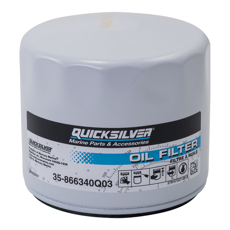 Quicksilver 866340Q03 Oil Filter for MerCruiser Sterndrive and Inboard Engines Unspecified