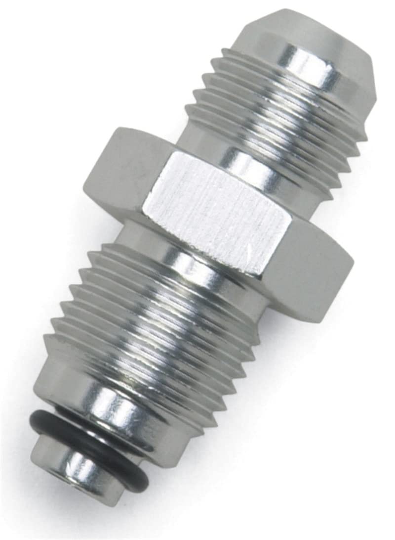 Edelbrock RUSSELL 648080 PWR STEERING ADAPTER, 6AN MALE TO M18 X 1.5