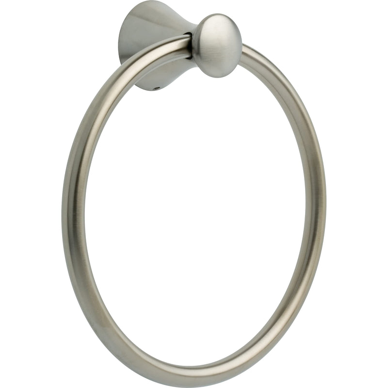 Delta Hand Towel Holder | Brilliance Stainless Steel Ring for Hanging Towels in Kitchen, Bathroom | Lahara Accessories Towel Ring (Pack of 1)