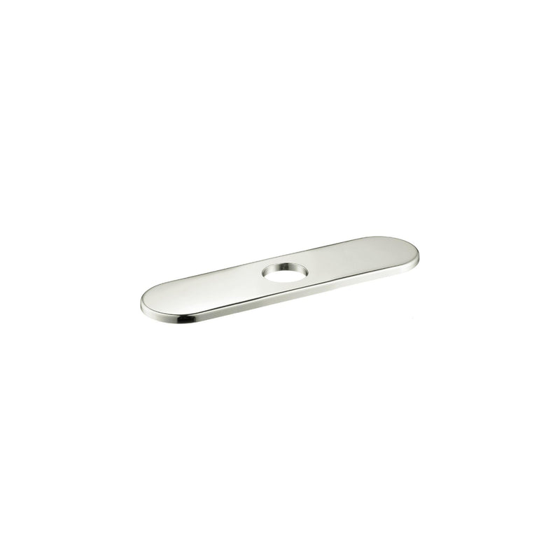 hansgrohe 11-inch Coordinating Base Plate Modern Easy Install in Chrome, 14019001