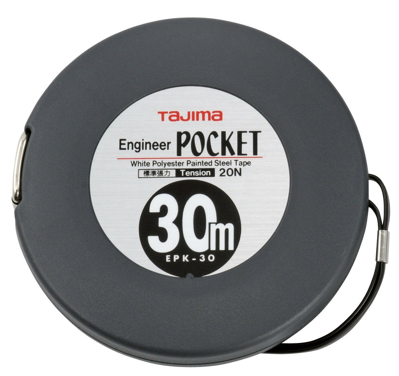 Tajima EPK-30BL Engineer Pocket, Width 0.4 inches (10 mm), Length 118.8 ft (30 m), Tension 20N 30 m