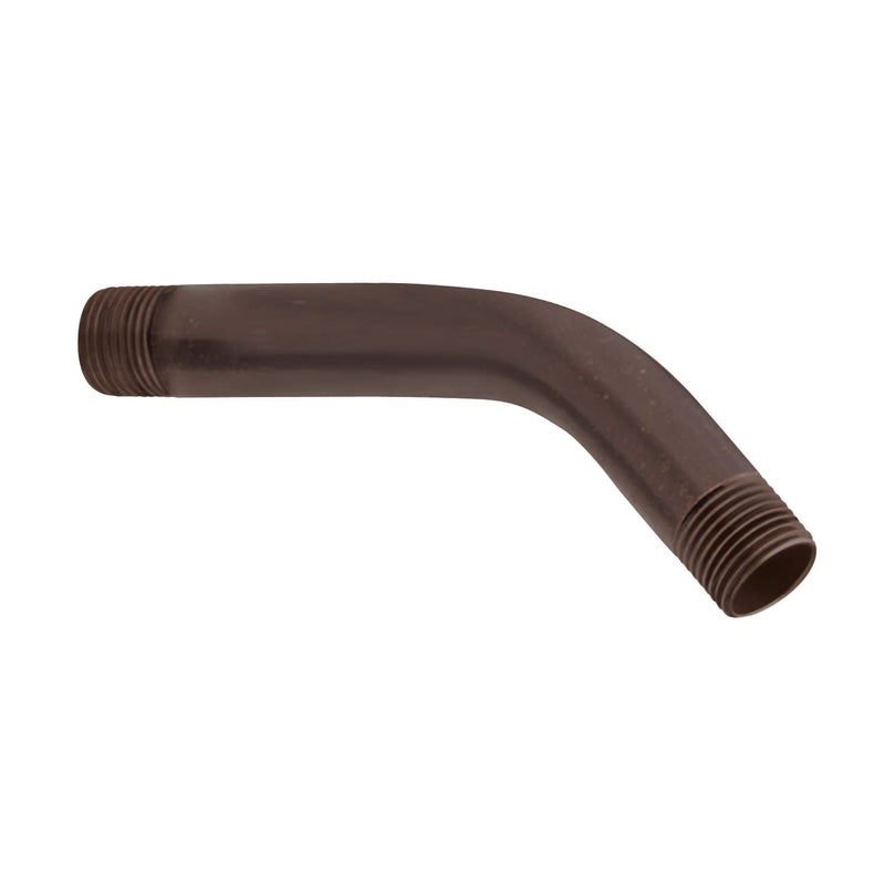 Moen Oil Rubbed Bronze Nickel 8-Inch Standard Shower Arm with 1/2-Inch Universal Threads, 123815ORB