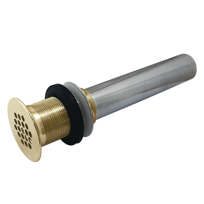 Kingston Brass KB4002 Fauceture 19 Hole Grid Drain for Vessel Sink , Polished Brass