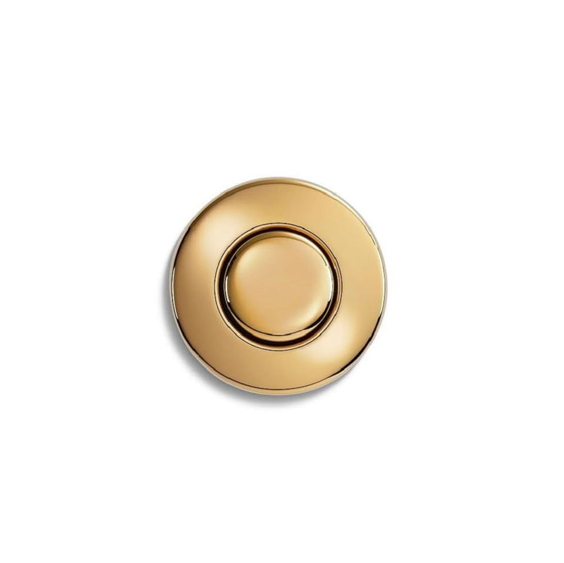 InSinkErator Air Switch Decorative Button for InSinkErator Dual Outlet Garbage Disposal Air Switch Kit, (1.3 x 0.8 x 1.7 inches) STC-FG, French Gold (Shiny) French Gold (Shiny)