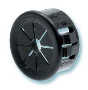 Heyco 2119 UB-875 Black Universal Bushing (Package of 250)