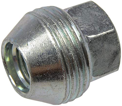 Dorman 611-222 Wheel Nut 1/2-20 External Thread - 13/16 in. Hex, 1.07 in. Length Compatible with Select Ford/Mercury Models, 10 Pack