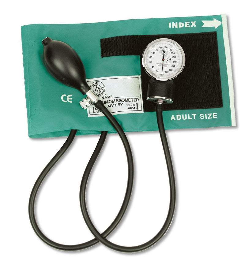 Prestige Medical Adult Premium Aneroid Sphygmomanometer, Teal