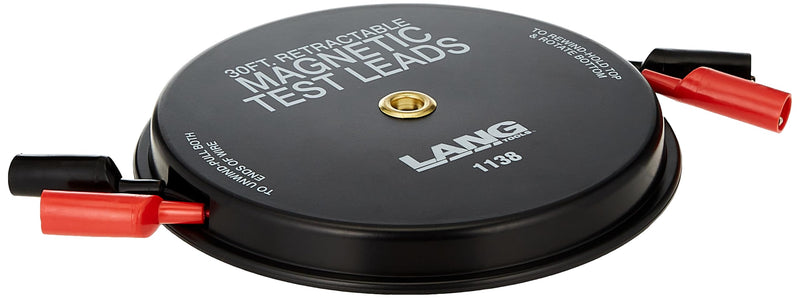 Kastar A and E Hand Tools 1138 Magnetic Retractable Test Lead, One Size, Black