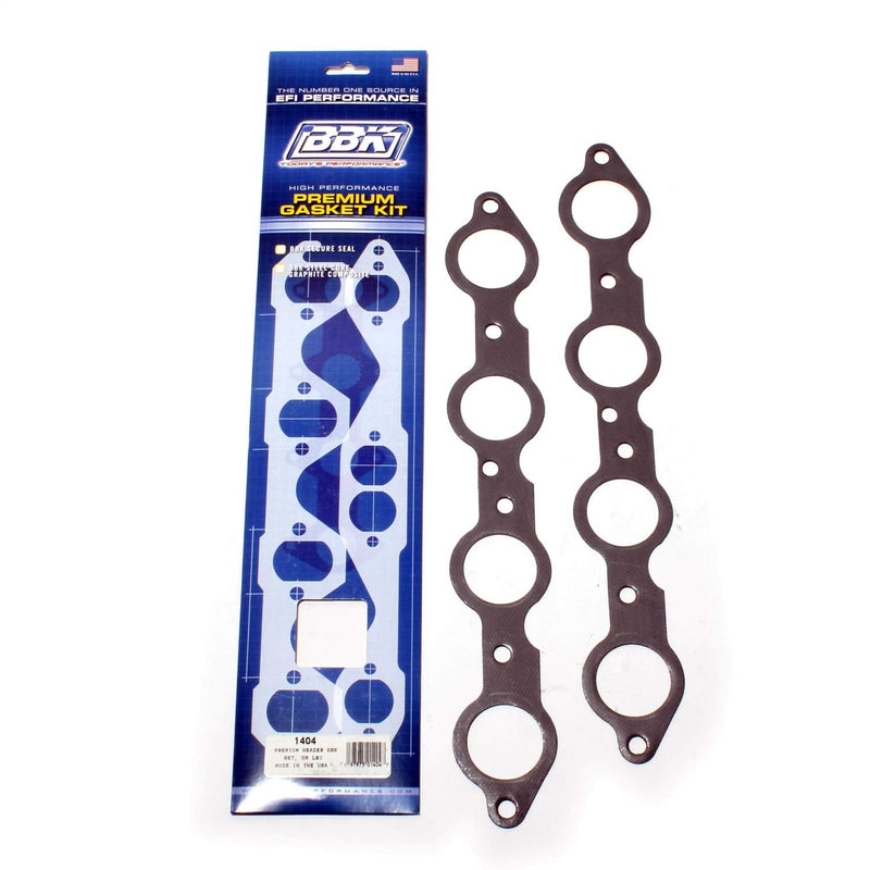 BBK 1404 Premium Exhaust Header Gaskets Set for Chevrolet GM LS1, 4.8L, 5.3L, 5.7L, 6.0L, 6.2L