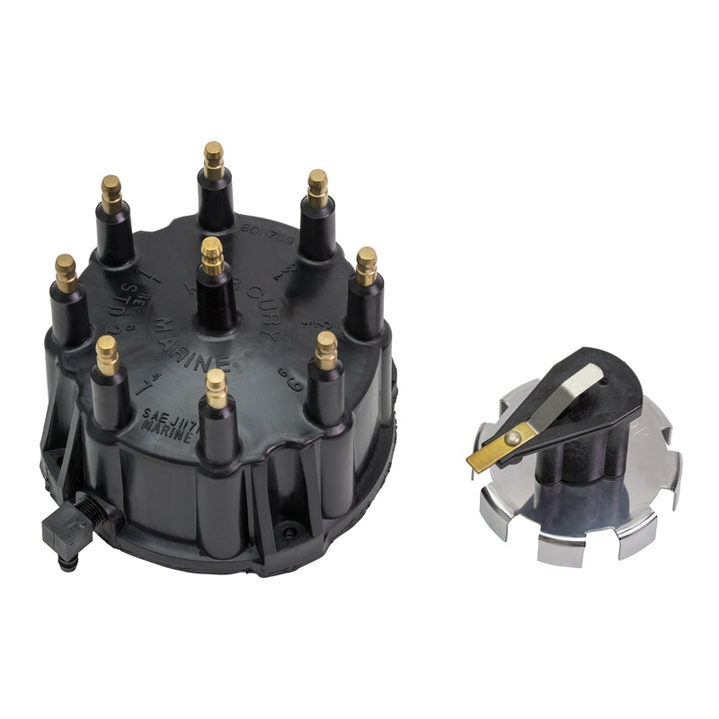 Quicksilver 805759Q3 Distributor Cap Kit for Marinized V8 Engines by General Motors w/Thunderbolt IV and V HEI Ignition Systems