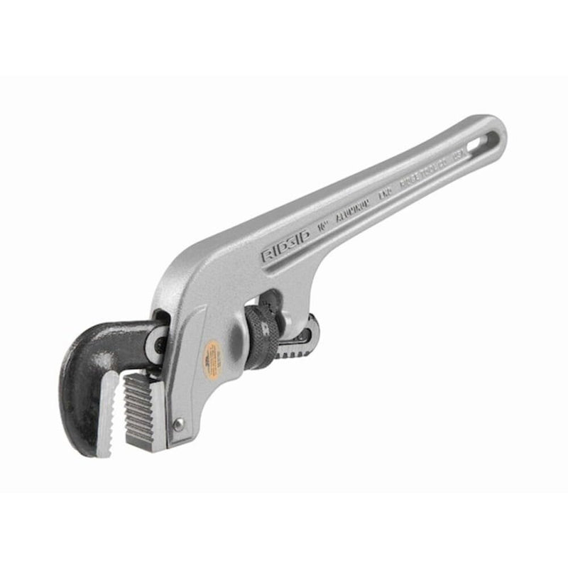 RIDGID 90107 E-910 Aluminum End Wrench, 10-inch Plumbing Wrench,Silver,Small