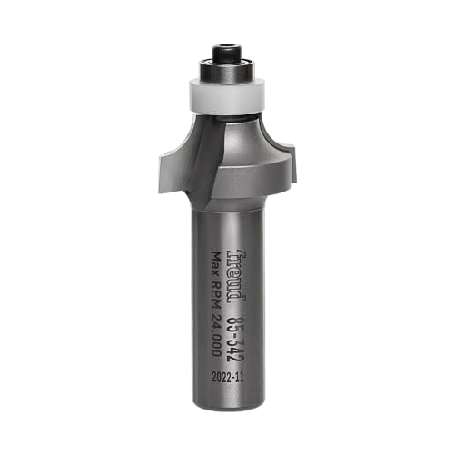 Freud 85-342: 1/4" Radius Rounding Over Bit with 1/2" Shank, 2-3/8" Overall Length