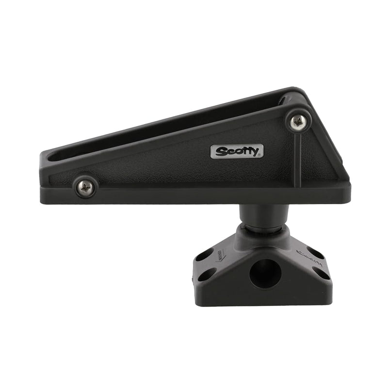 Scotty #276 Anchor Lock, w/ 0241 Side / Deck Mount | For Small Boats, Heavy-Duty Construction, Boating, Kayak & Inflatable Accessory