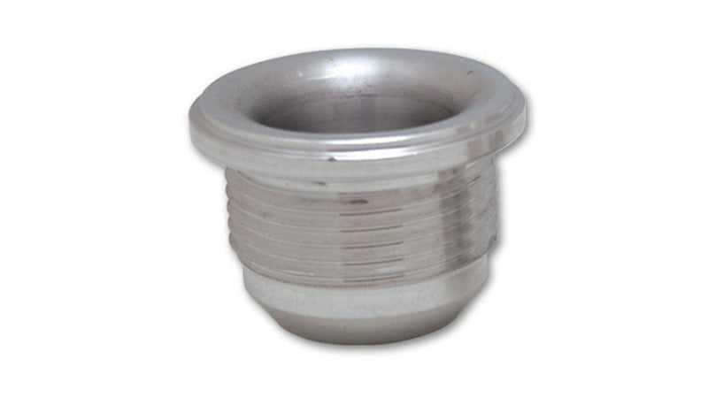 Vibrant Performance Power 11254 Fitting, Weld Bung, Male -12 AN, 1-3/8 in. Flange Outside Diameter, Mild Steel, each