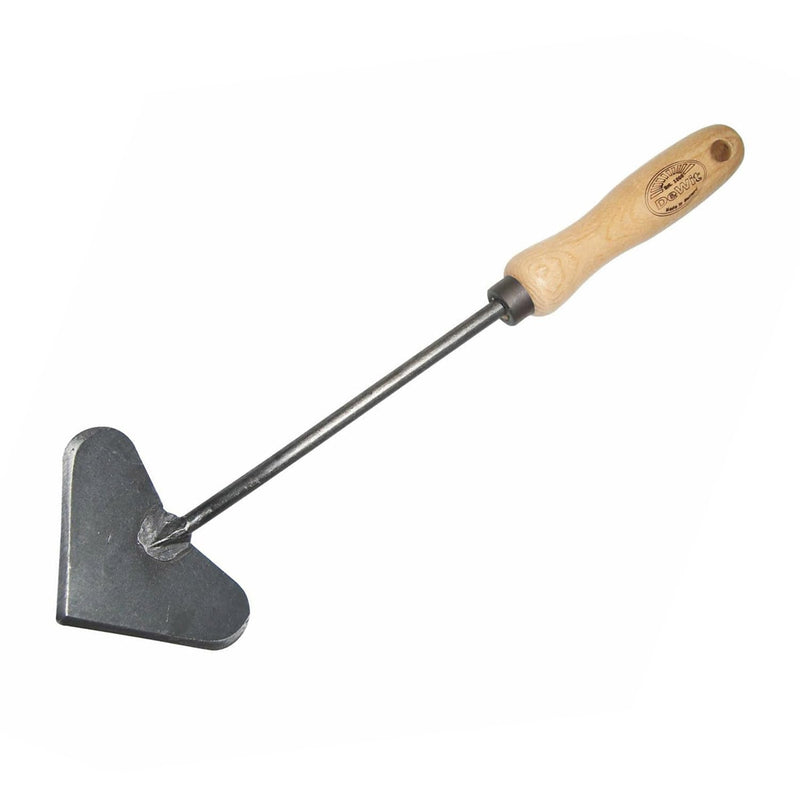 DeWit Heart-Shaped Hand Hoe with Short Handle Hand Tool