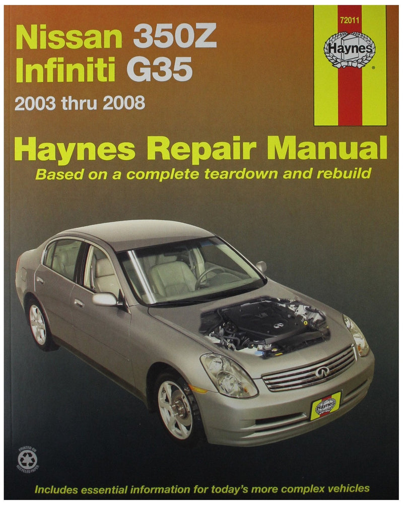 HAYNES Nissan 350Z 03-08