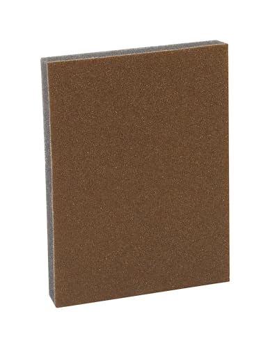 3M Pro-Pad Sanding Sponge, 2.88 x 4 x .5 in, 150 Grit, 54-Pack, Brown