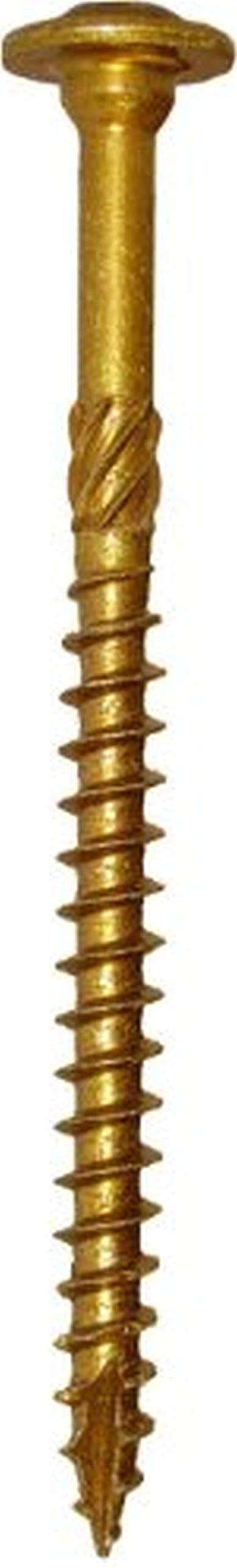 GRK 772691121370 Fasteners-96025 RSS-185 10 by 3-1/8-Inch Structural, 50 Screws per Package-772691121370, Gold, 50 Count