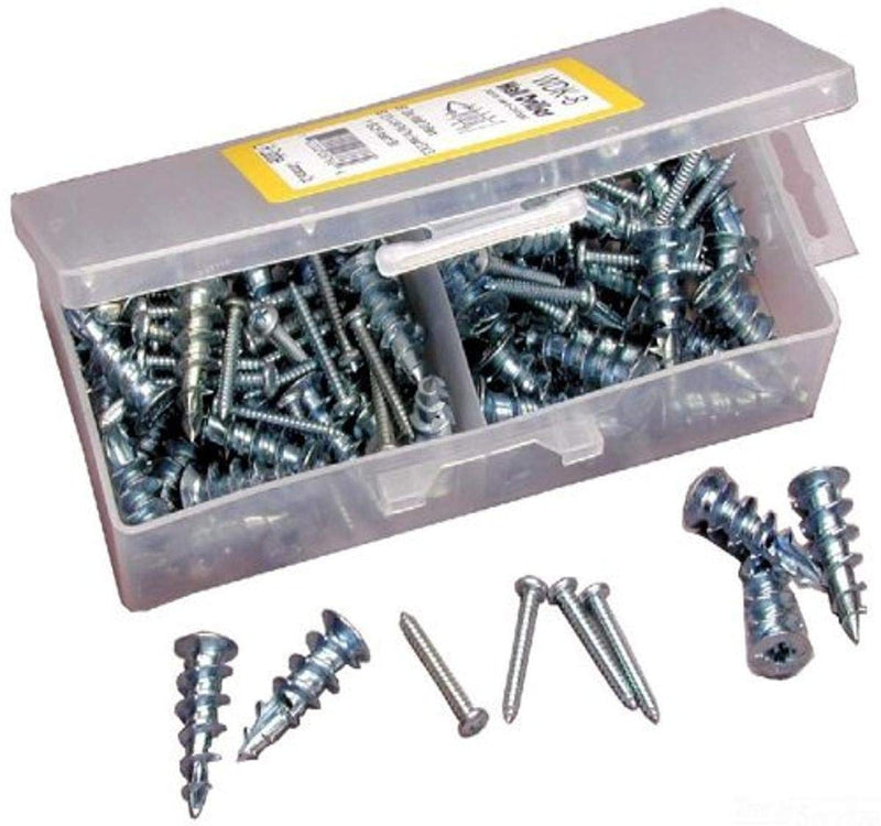 L.H. Dottie WDK8 Wall Driller Kit, 8 by 1-1/4-Inch Length Screw, 8 Anchor, zinc
