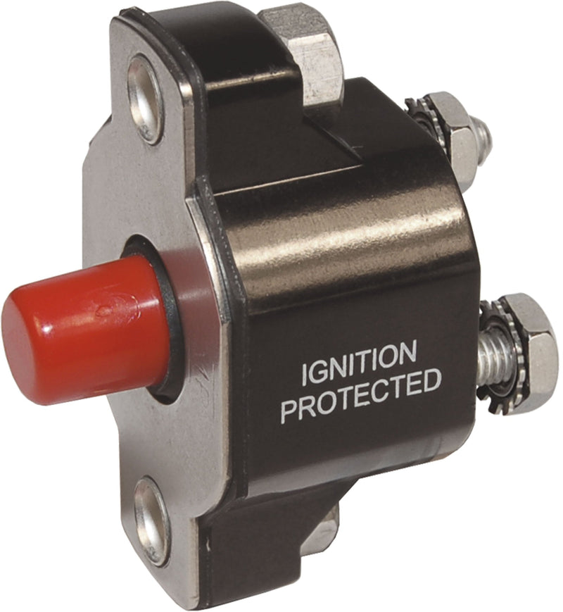 Blue Sea Systems Medium Duty Push Button Circuit Breakers 20A DC