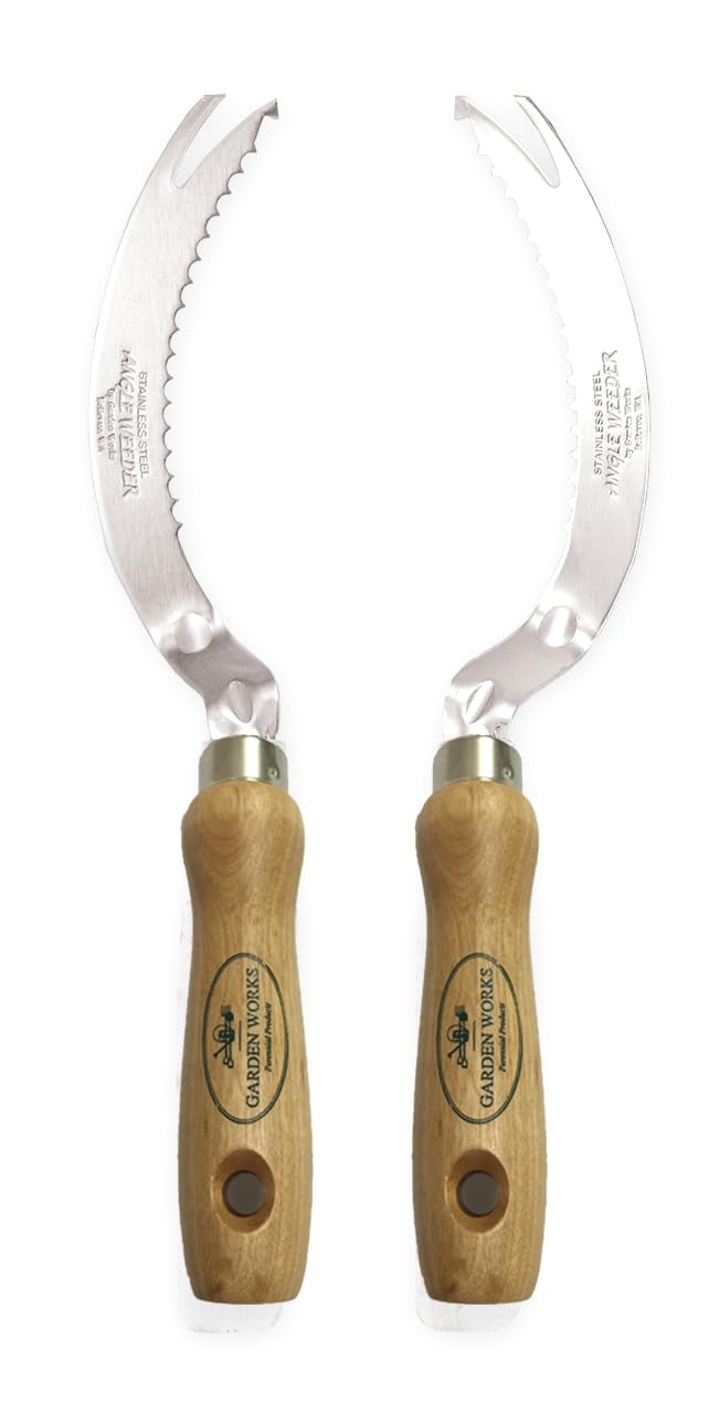 Garden Works Angle Weeder with Classic Grip, Right Handed