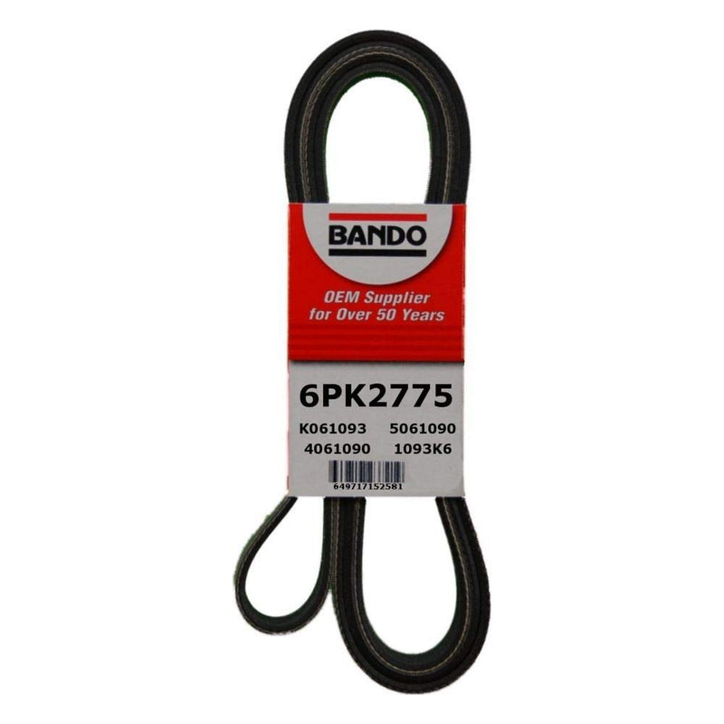 Bando USA 6PK2775 OEM Quality Serpentine Belt