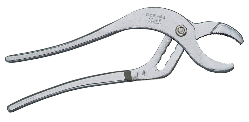 IPS PP-230 Pipe Pliers, 9.1 inches (230 mm), Made in Japan, Tsubame Sanjo Silver