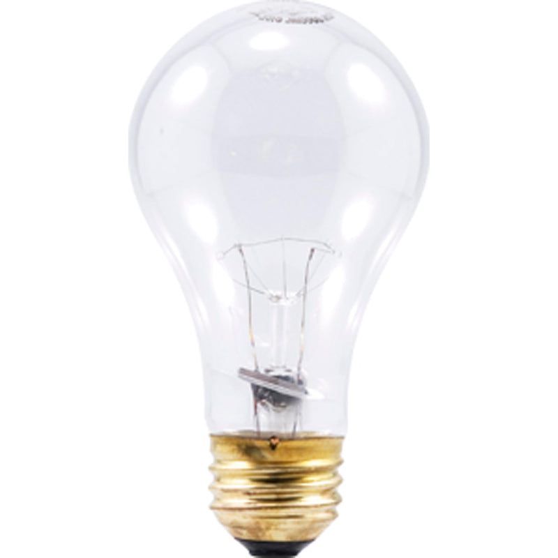 Sylvania 60 Watt Rough Service Traffic Signal Light Bulbs 6 Pack - Long Life 8000 Hour Incandescent A19 E26 Medium Base, 60W 120V Clear Soft White 2600K Dimmable A19 - 6 Pack 60 Watts