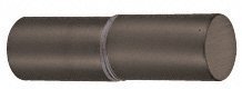 CRL Brushed Bronze Cylinder Style Back-to-Back Shower Door Knob