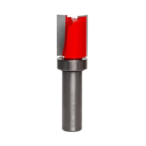 Freud 50-116: Top Bearing Flush Trim Bit, Red, 3/4" (Dia.)