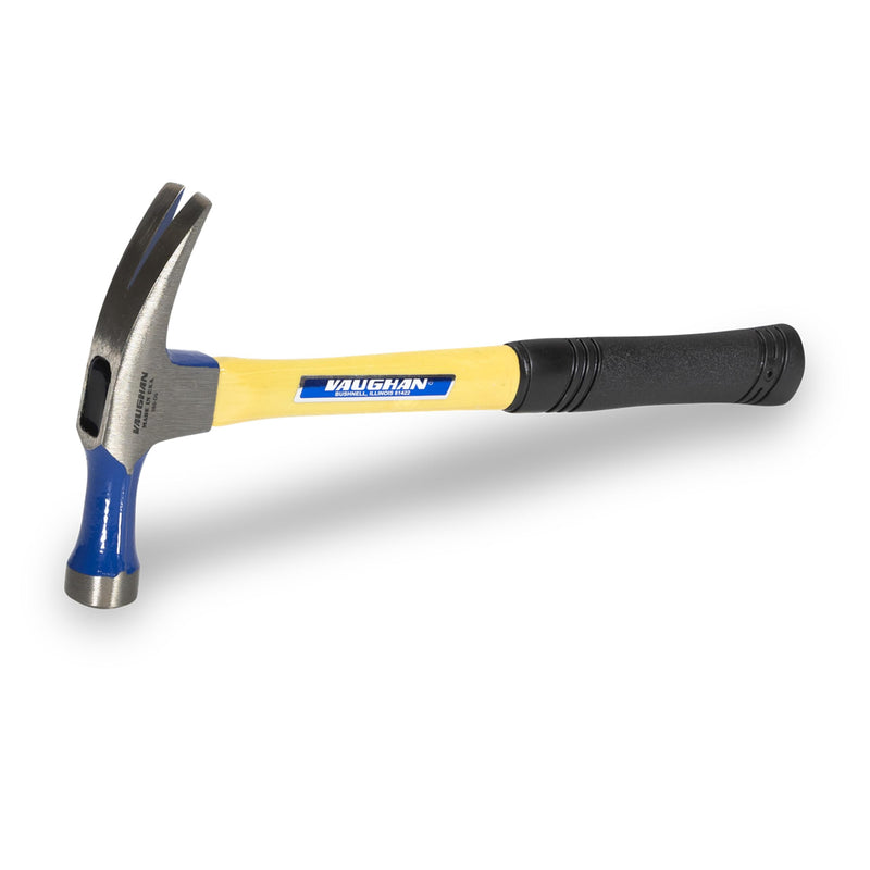 VAUGHAN Electricians Straight Claw Hammer, Extra Long Poll, Assembled in USA, E18F, VN13820