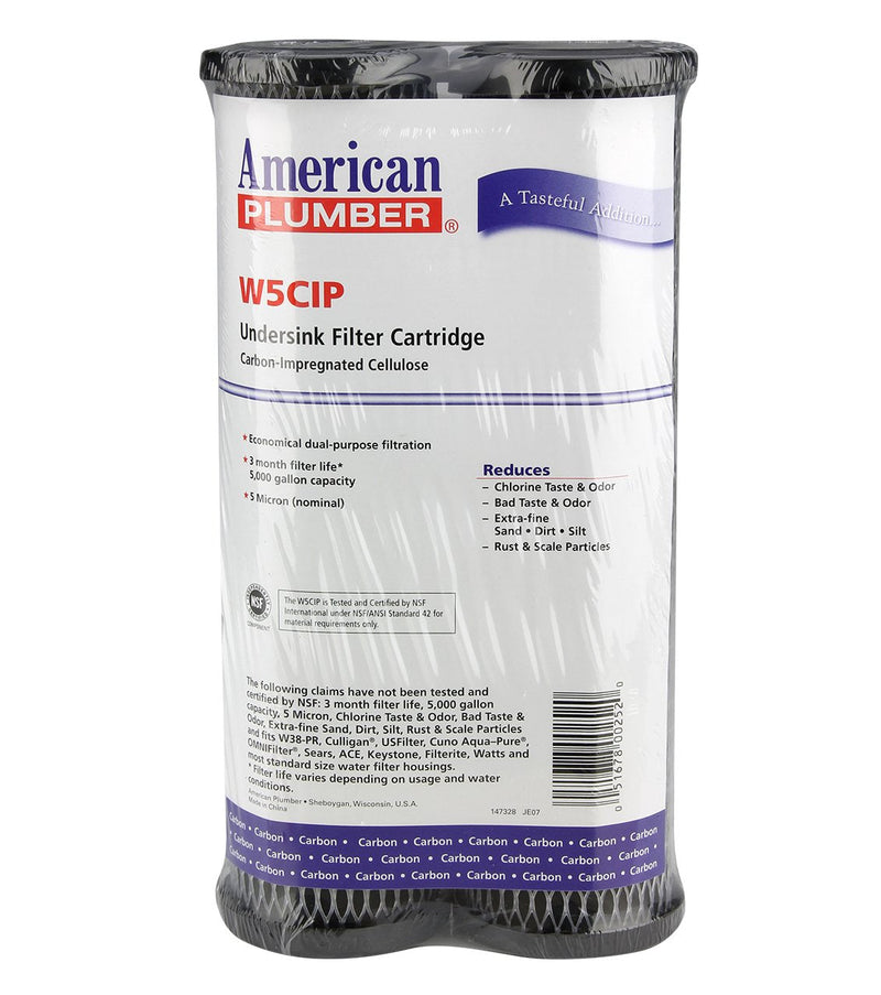 American Plumber W5CIP Taste/Odor Filter Cartridge (2-pack)