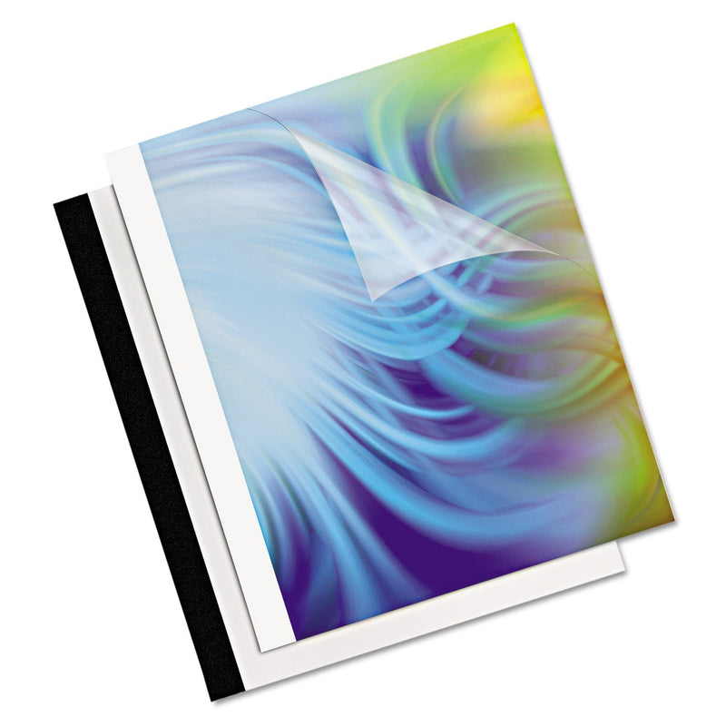 Fellowes Binding Thermal Presentation Covers, 1 Inch, Black, 240 sheets (5257001) 1 "