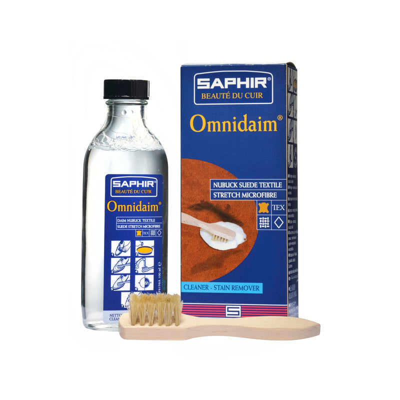 Saphir Cleaner Suede Nubuck Leather Omnidaim 100
