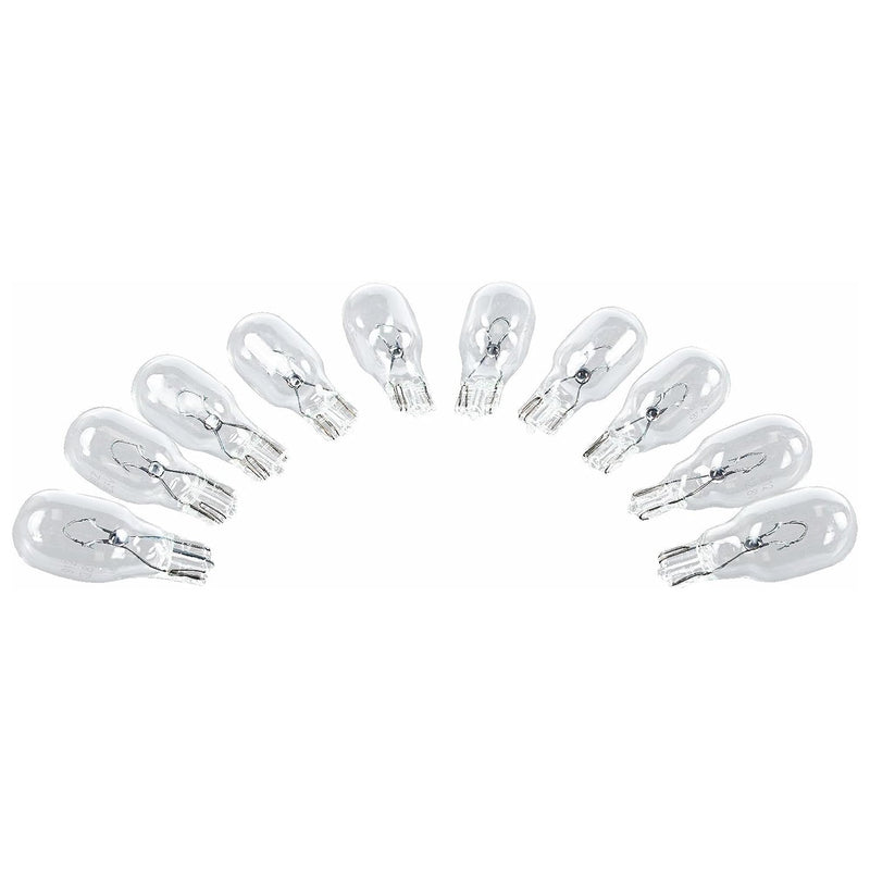 Camco 54766 912 Auto/RV/Marine Replacement Interior Light Bulb - Box of 10