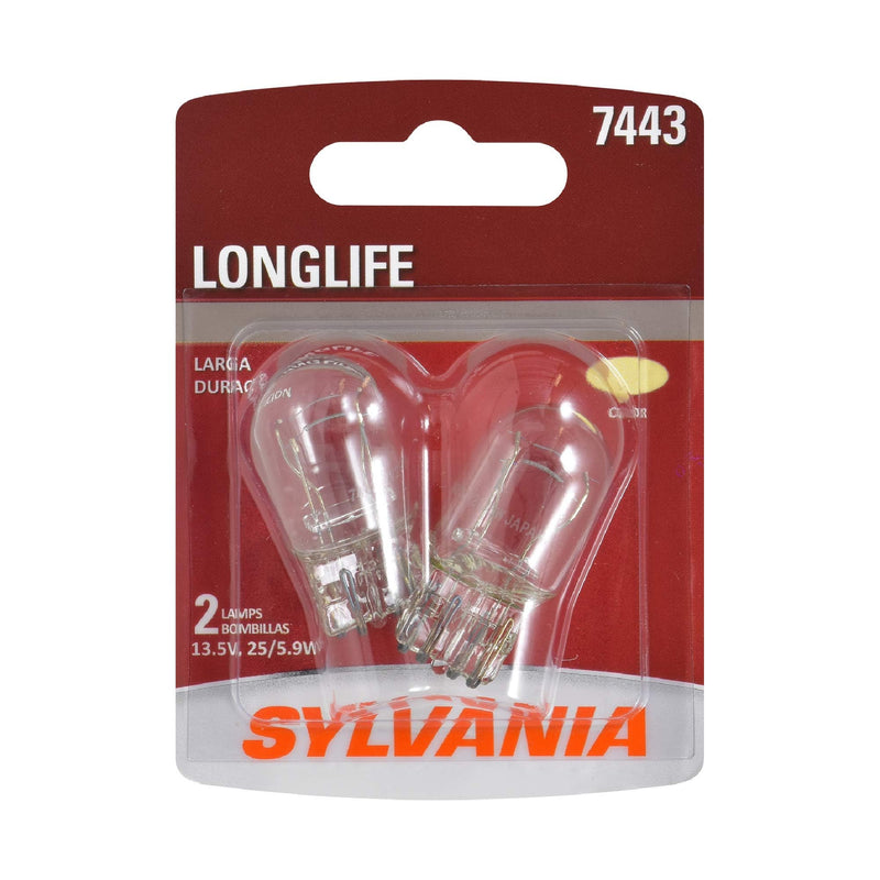 SYLVANIA - 9005 XtraVision Halogen Headlight Bulb - High-Performance Car Headlight - Halogen Light with No Glare - For Automotive - 2 Bulbs