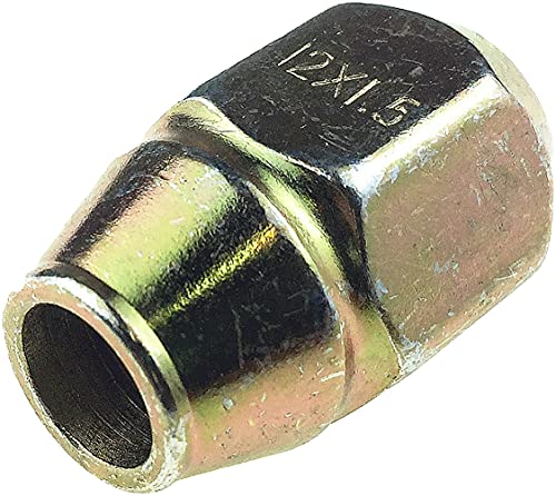Dorman 611-237 Wheel Nut M12-1.50 Bulge - 19 mm Hex, 29.5 mm Length Compatible with Select Ford Models, 10 Pack