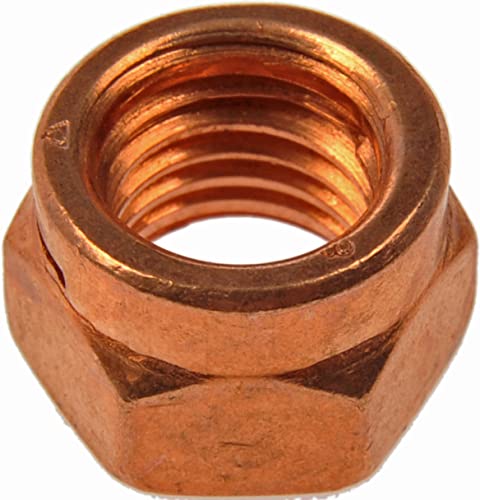 Dorman 680-366 Copper Plated Hex Nut - M10-1.5, 10 Pack Universal Fit