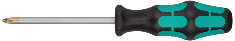 Wera 05008720001 Kraftform Plus 350 PH Phillips Screwdriver, Lasertip, PH 2 Head, 4" Blade Length Phillips, PH 2 Head, 4" Blade