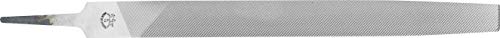 PFERD Flat Hand File, American Pattern, Double Cut, Rectangular, Coarse, 14" Length, 1-11/32" Width, 5/16" Thickness - Part 11016 14 Inches 1-11/32 inches 5/16 Inches