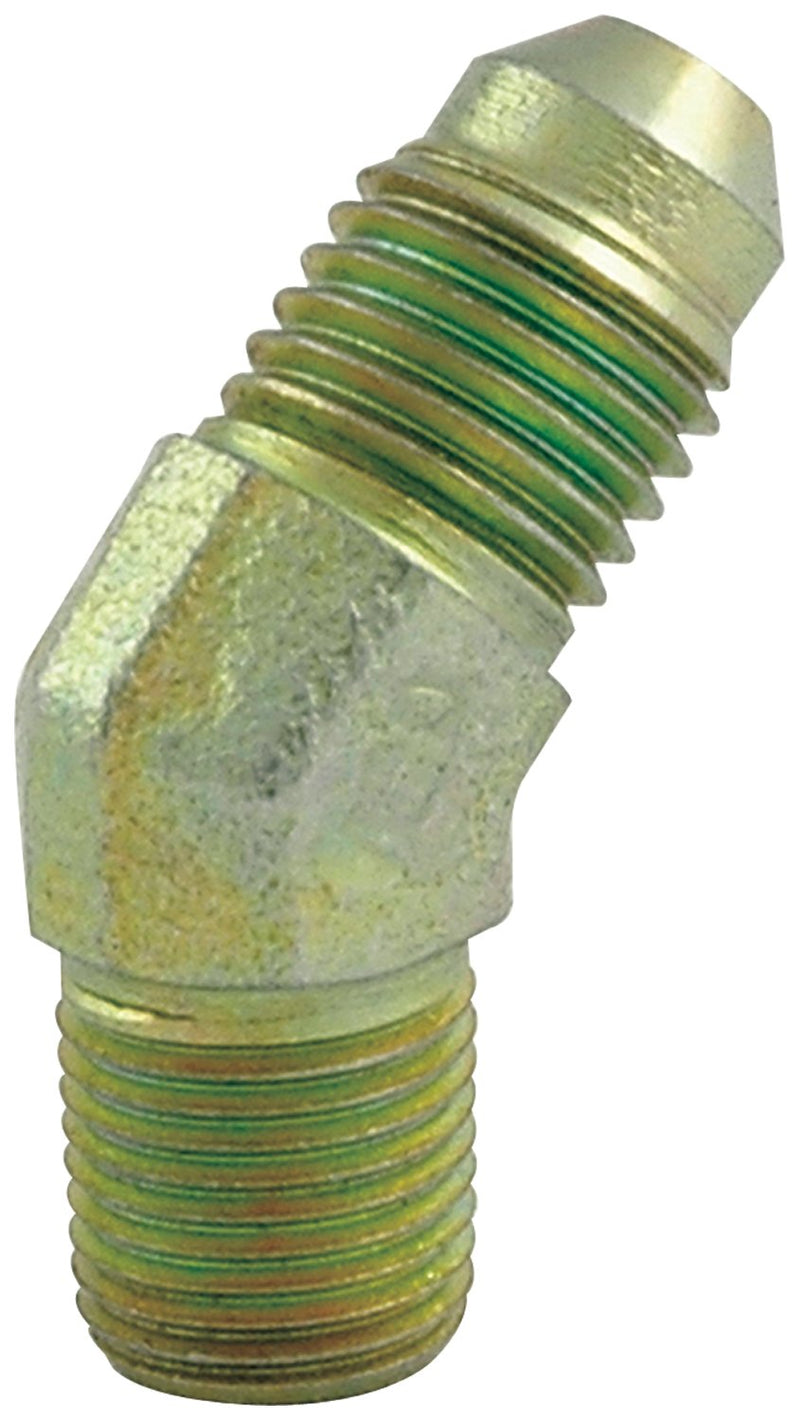 Allstar Performance ALL50010-3 to 1/8" NPT 45 Degree Adapter Fitting 3AN to 1/8"