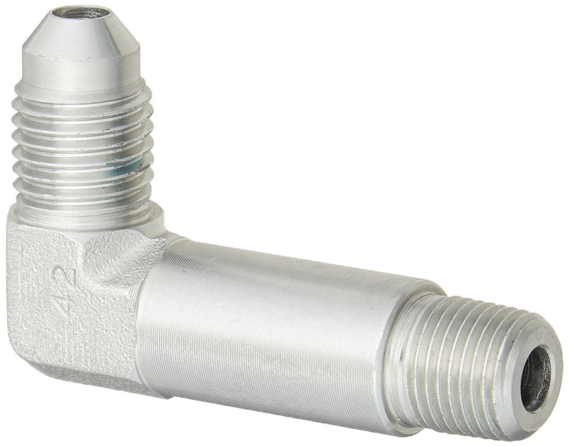 Allstar Performance ALL50021-4 to 1/8" NPT 90 Degree Tall Adapter Fitting Tall 4AN to 1/8" 2 Pack