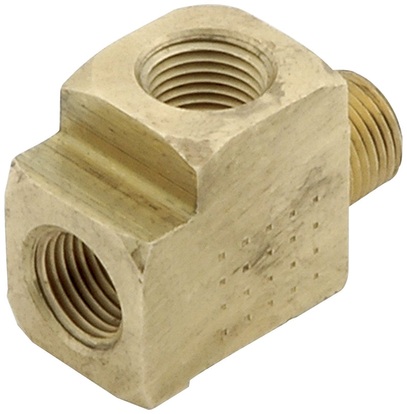 Allstar Performance ALL50138 1/8" NPT Tee Gauge Fitting 2 Pack